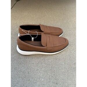 Goodfellow & Co. Men's Brown Slip On Loafers Foam Insole Rubber Outsole Size 10